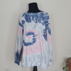 Tie-Dye Long Sleeve Sweatshirt